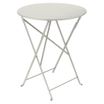 Fermob Bistro tuintafel Ø 60 cm Clay grey
