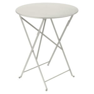 Fermob Bistro tuintafel Ø 60 cm Clay grey