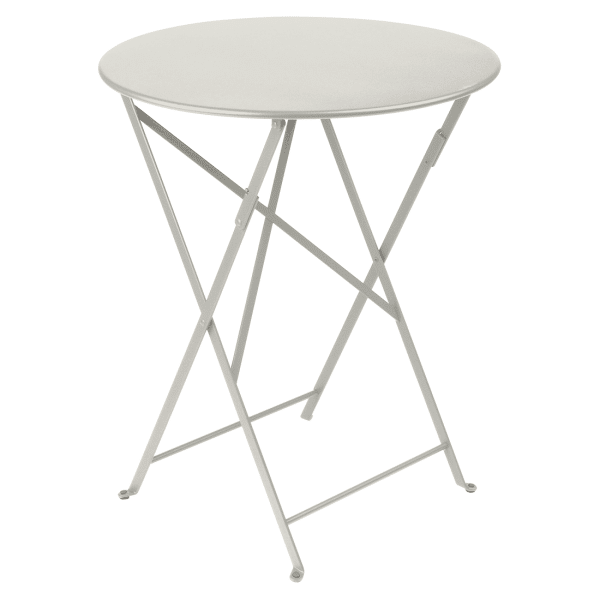 Fermob Bistro tuintafel Ø 60 cm Clay grey