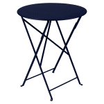 Fermob Bistro tuintafel Ø 60 cm Deep blue