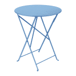 Fermob Bistro tuintafel Ø 60 cm Maya blue