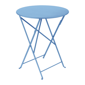 Fermob Bistro tuintafel Ø 60 cm Maya blue