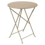 Fermob Bistro tuintafel Ø 60 cm Nutmeg