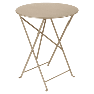 Fermob Bistro tuintafel Ø 60 cm Nutmeg