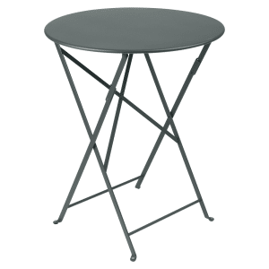 Fermob Bistro tuintafel Ø 60 cm Storm grey