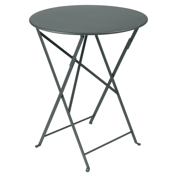 Fermob Bistro tuintafel Ø 60 cm Storm grey