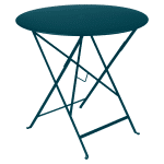 Fermob Bistro tuintafel Ø 77 cm Acapulco blue
