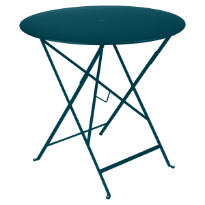 Fermob Bistro tuintafel Ø 77 cm Acapulco blue