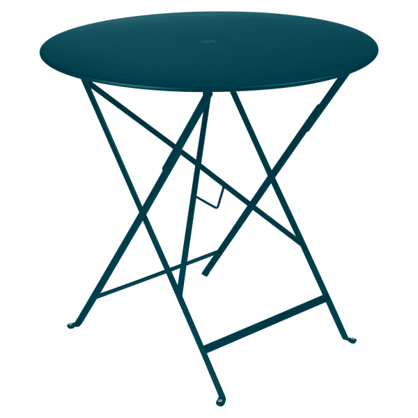 Fermob Bistro tuintafel Ø 77 cm Acapulco blue