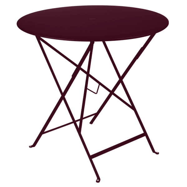 Fermob Bistro tuintafel Ø 77 cm Black cherry