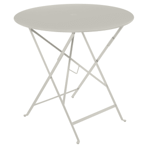 Fermob Bistro tuintafel Ø 77 cm Clay grey