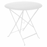 Fermob Bistro tuintafel Ø 77 cm Cotton White