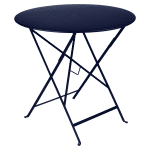 Fermob Bistro tuintafel Ø 77 cm Deep blue