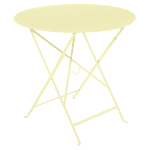 Fermob Bistro tuintafel Ø 77 cm Frosted lemon