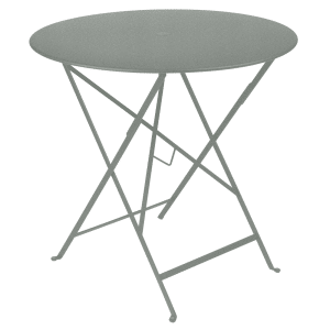 Fermob Bistro tuintafel Ø 77 cm Lapilli grey