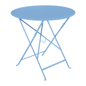 Fermob Bistro tuintafel Ø 77 cm Maya blue
