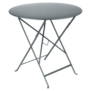 Fermob Bistro tuintafel Ø 77 cm Storm grey