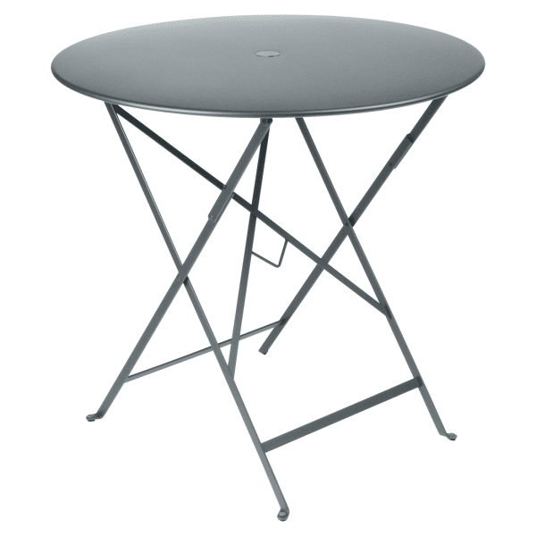 Fermob Bistro tuintafel Ø 77 cm Storm grey