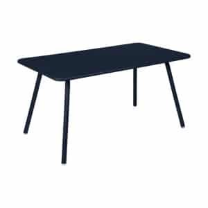Fermob Luxembourg tuintafel 143x80 cm Deep Blue