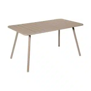 Fermob Luxembourg tuintafel 143x80 cm Nutmeg