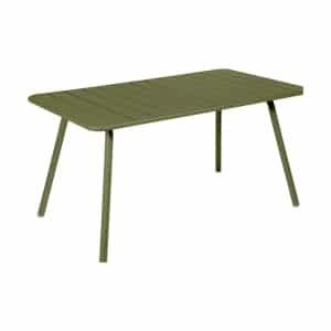 Fermob Luxembourg tuintafel 143x80 cm Pesto