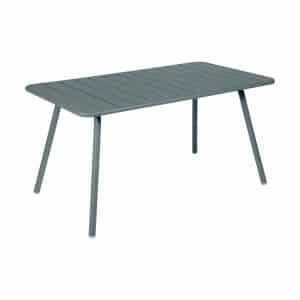 Fermob Luxembourg tuintafel 143x80 cm Storm Grey