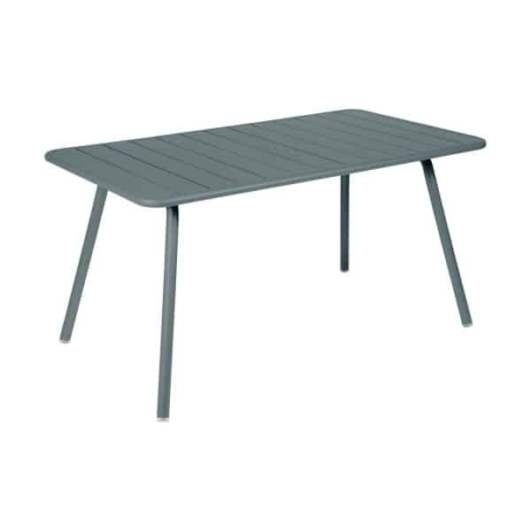 Fermob Luxembourg tuintafel 143x80 cm Storm Grey