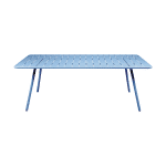 Fermob Luxembourg tuintafel 207x100 cm Maya blue