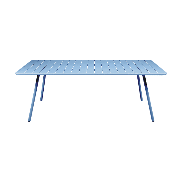 Fermob Luxembourg tuintafel 207x100 cm Maya blue