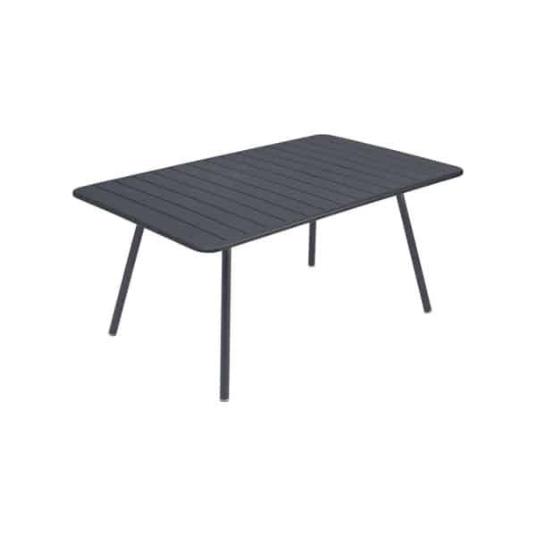 Fermob Luxembourg tuintafel L165 x B100 cm Anthracite