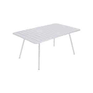 Fermob Luxembourg tuintafel L165 x B100 cm Cotton white