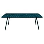 Fermob Luxembourg tuintafel L207 x B100 cm Acapulco blue