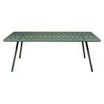 Fermob Luxembourg tuintafel L207 x B100 cm Cedar green