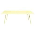 Fermob Luxembourg tuintafel L207 x B100 cm Frosted lemon