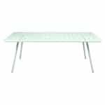 Fermob Luxembourg tuintafel L207 x B100 cm Ice mint