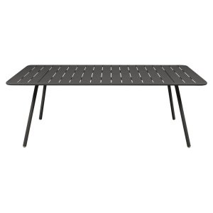 Fermob Luxembourg tuintafel L207 x B100 cm Liquorice