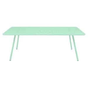 Fermob Luxembourg tuintafel L207 x B100 cm Opaline green