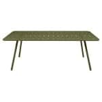 Fermob Luxembourg tuintafel L207 x B100 cm Pesto
