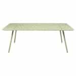 Fermob Luxembourg tuintafel L207 x B100 cm Willow green