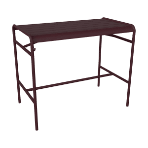 Fermob Luxembourg tuintafel hoog 126x73 cm Black Cherry