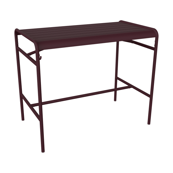 Fermob Luxembourg tuintafel hoog 126x73 cm Black Cherry