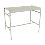 Fermob Luxembourg tuintafel hoog 126x73 cm Clay Grey