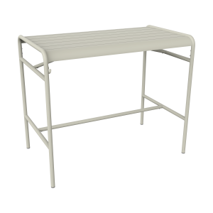 Fermob Luxembourg tuintafel hoog 126x73 cm Clay Grey