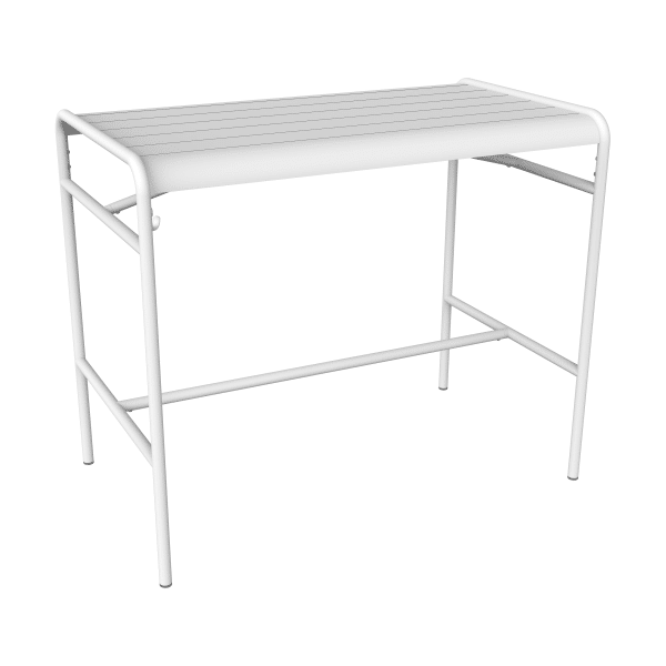 Fermob Luxembourg tuintafel hoog 126x73 cm Cotton White