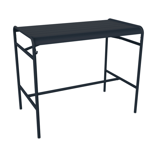 Fermob Luxembourg tuintafel hoog 126x73 cm Deep Blue