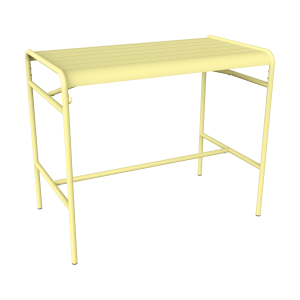 Fermob Luxembourg tuintafel hoog 126x73 cm Frosted Lemon