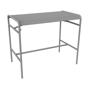 Fermob Luxembourg tuintafel hoog 126x73 cm Lapilli Grey