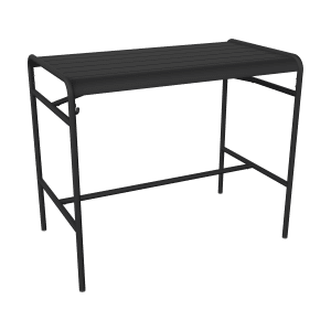 Fermob Luxembourg tuintafel hoog 126x73 cm Liquorice