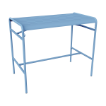 Fermob Luxembourg tuintafel hoog 126x73 cm Maya Blue