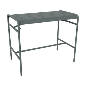 Fermob Luxembourg tuintafel hoog 126x73 cm Storm Grey
